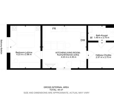 Pronájem bytu 2+kk 42 m² - Photo 3