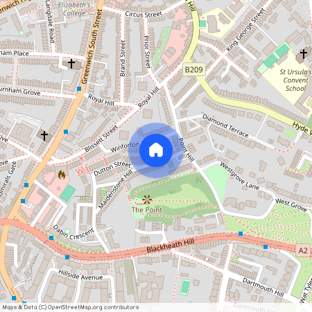Maidenstone Hill, London, SE10