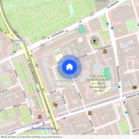 pl. Plac Jana Henryka Dąbrowskiego, Śródmieście Północne, Śródmieście, Warszawa, mazowieckie
