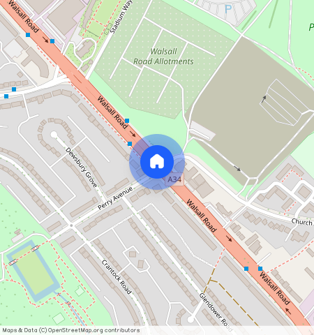 Walsall Road, Perry Barr, Birmingham, B42