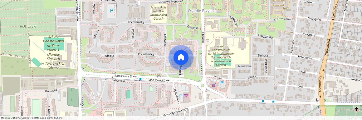 ul. Łotewska, Tarnowskie Góry, tarnogórski, śląskie