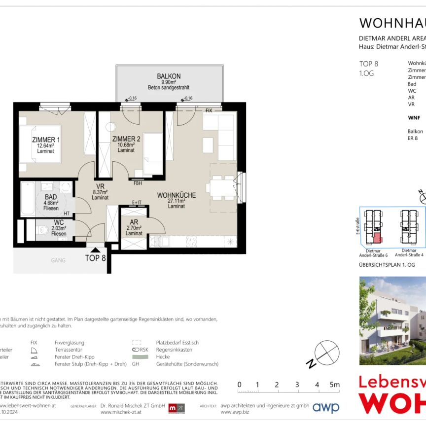 Neubauprojekt Kremser Landstraße - jetzt anmieten! - Photo 2