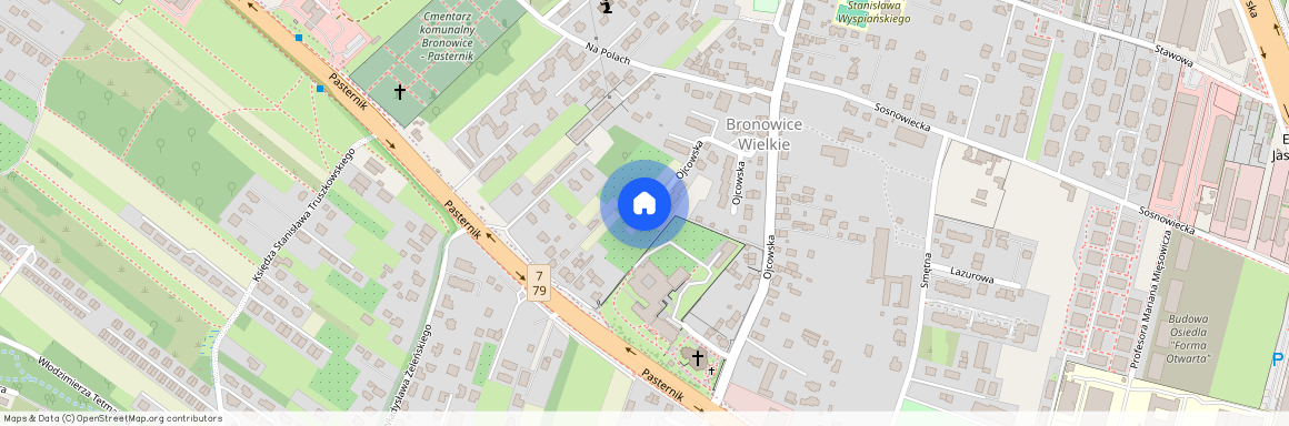 ul. Ojcowska, Bronowice Wielkie, Prądnik Biały, Kraków, małopolskie