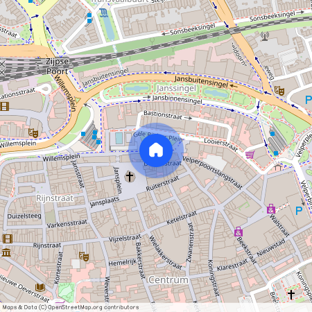 Rijnstraat, 6811 AN, Gele Rijders Plein, Arnhem