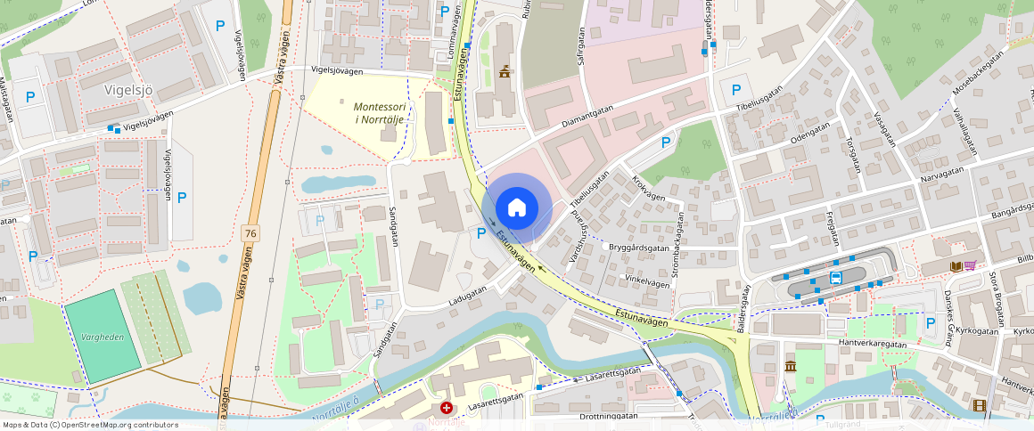 Fågelsången, Norrtälje, Stockholm, Tibeliusgatan 1A