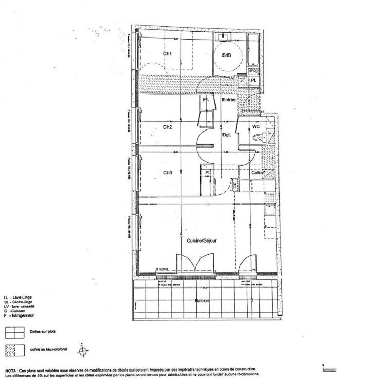 Appartement 4 pièces – 80 m² environ à Vezin-le-Coquet (ref : HG70301) - Photo 2