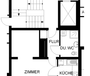 1-Zimmer Wohnung in Haspe-Quambusch - Photo 3