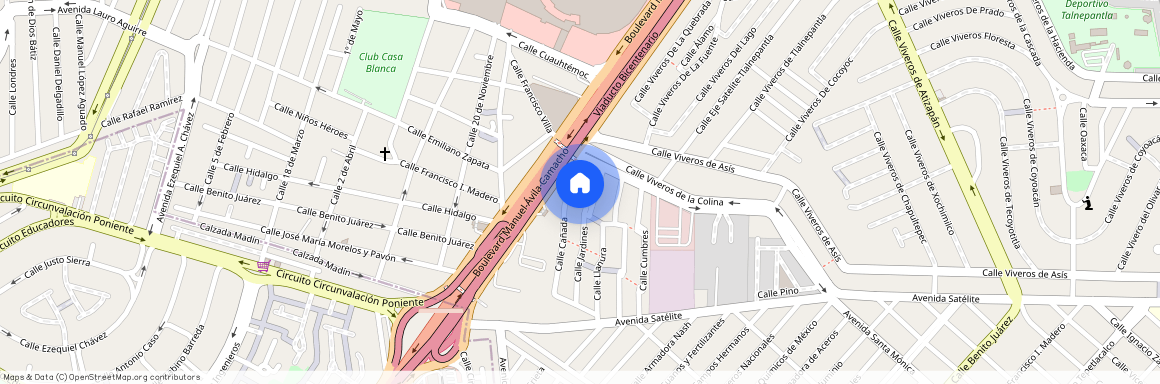 Plazas de la Colina, Calle Cañada MZ 016 LT Hab, San Lucas Tepetlacalco, Tlalnepantla de Baz, Estado de México, México