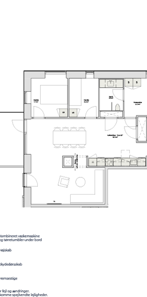 Lækker 3-værelses lejlighed i nybyggeri med stor altan - Photo 1