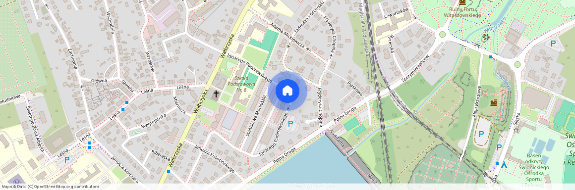 ul. Ignacego Paderewskiego, Świdnica, świdnicki, dolnośląskie