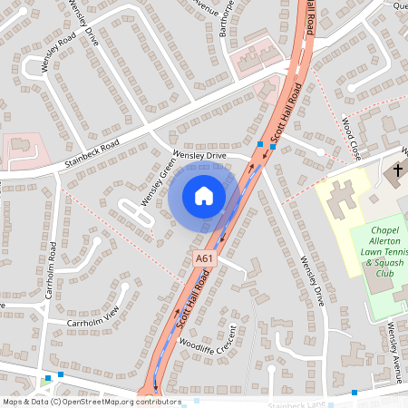 Wensley Green, Leeds, West Yorkshire, UK, LS7