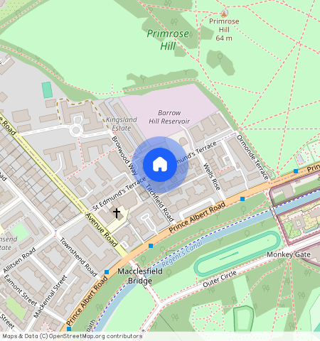 St Edmunds Terrace, St John's Wood, NW8, London