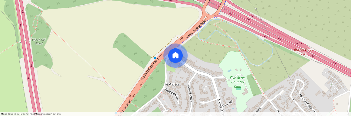 Ronald Court, Oakwood Road, Bricket Wood, St Albans, AL2