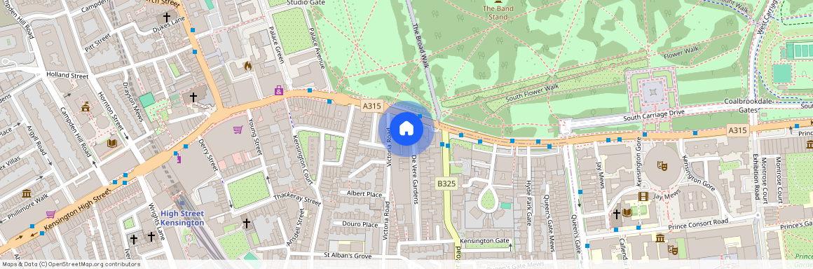 6 De Vere Gardens, Kensington, Flat 34, W8 5AE, London