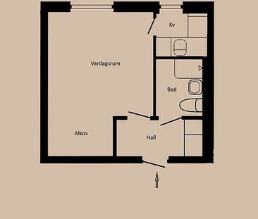 Stationsgatan 3 D - Foto 1