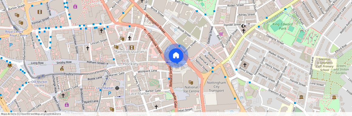 1 Hockley, Nottingham NG1 1FH, United Kingdom