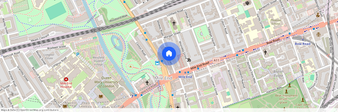 Eaton Terrace, Aberavon Road, Bow, London, E3