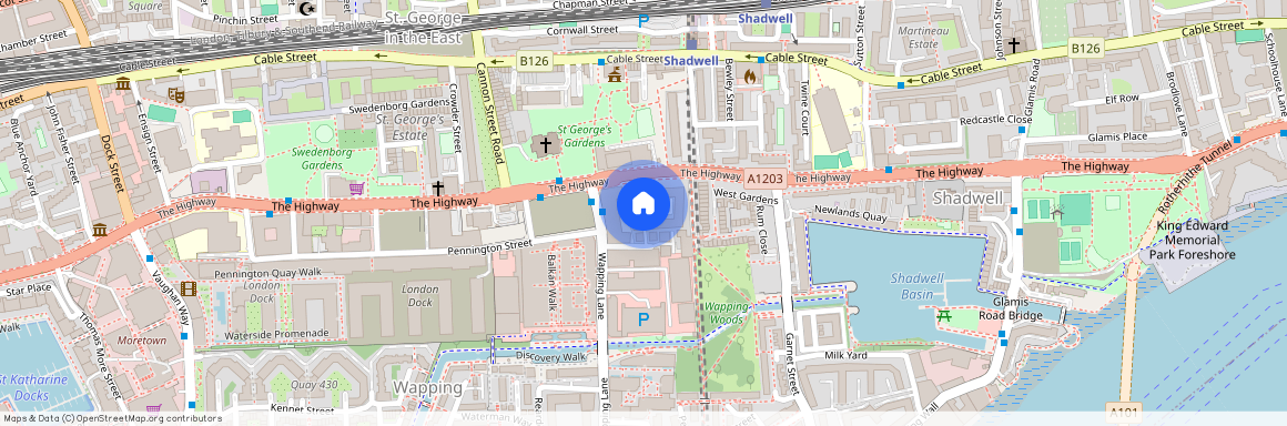 King Charles Terrace, Sovereign Court, London, Wapping, E1W