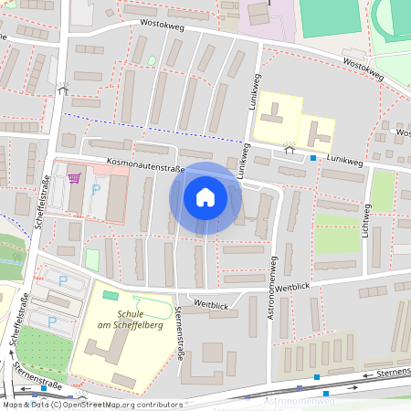 2. Etage, Kosmonautenstraße 68, Eckersbach E1-E4, Zwickau