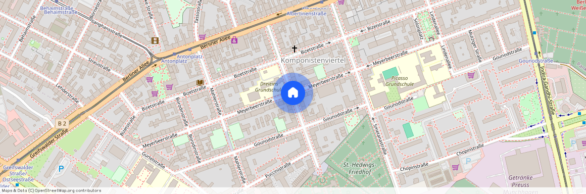 Herbert-Baum-Straße, 13088 Pankow - Weissensee