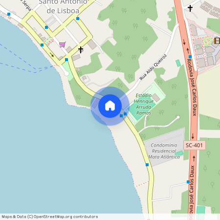 Estrada, Caminho dos Açores, 2241, Santo Antônio de Lisboa, Florianópolis