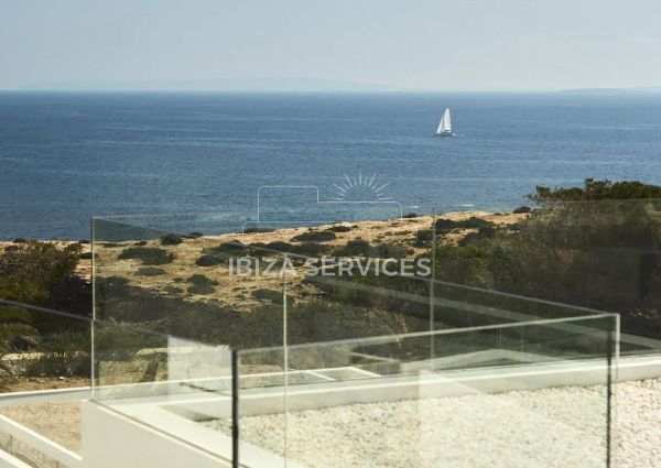 Long term rental — A Private Cliffside Retreat in Cap Martinet, Ibiza