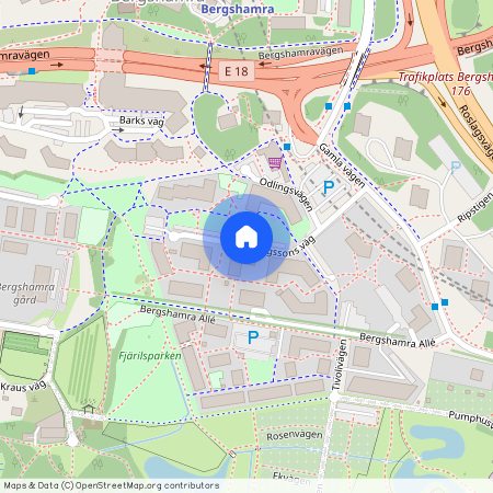 Åbergssons väg, Solna