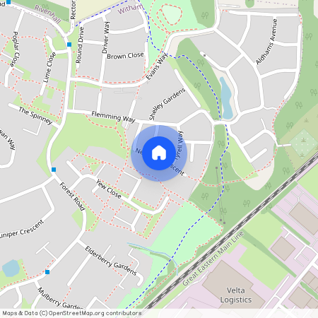 Newman Crescent, Witham, Essex, CM8