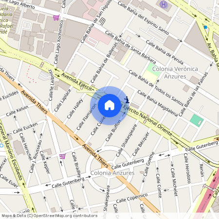 Calle Cuvier 107, Anzures, 11590 Mexico City, CMX, Mexico