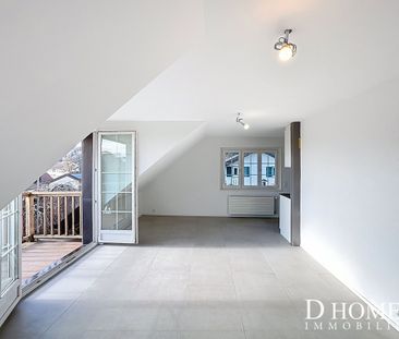 Magnificent renovated 3-room apartment with balcony - Photo 2