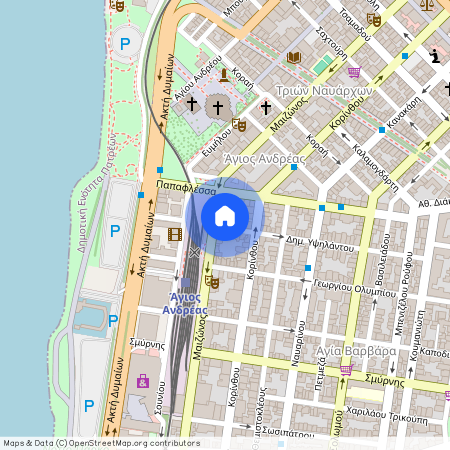 Δημ. Υψηλάντου 11, Πάτρα 262 22, Ελλάδα (26222)