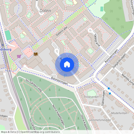 Bersågränd, Enskedesdalen