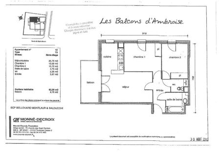 APPARTEMENT T3 63M - Photo 3