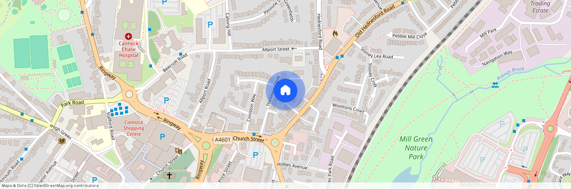 Beau Court, Cannock WS11