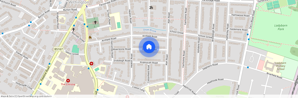 Delaine Road, Withington, Manchester