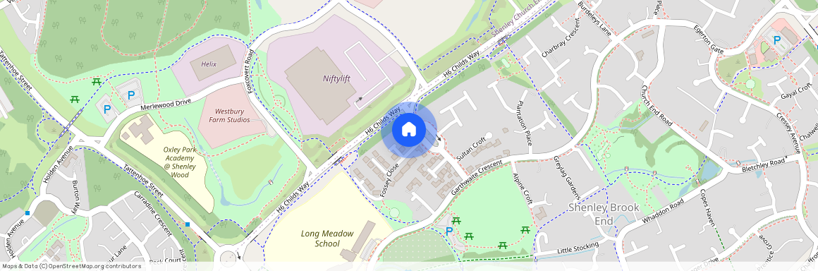 Alderney Place, Shenley Brook End, MK5
