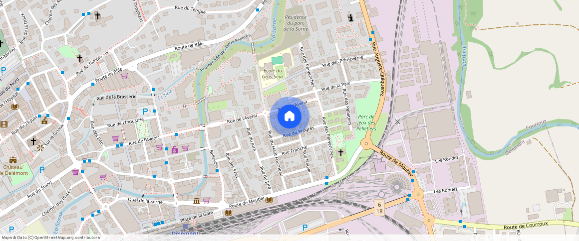 Rue Neuve **, 2800 Delémont