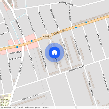 Leamington Gardens, Ilford, IG3