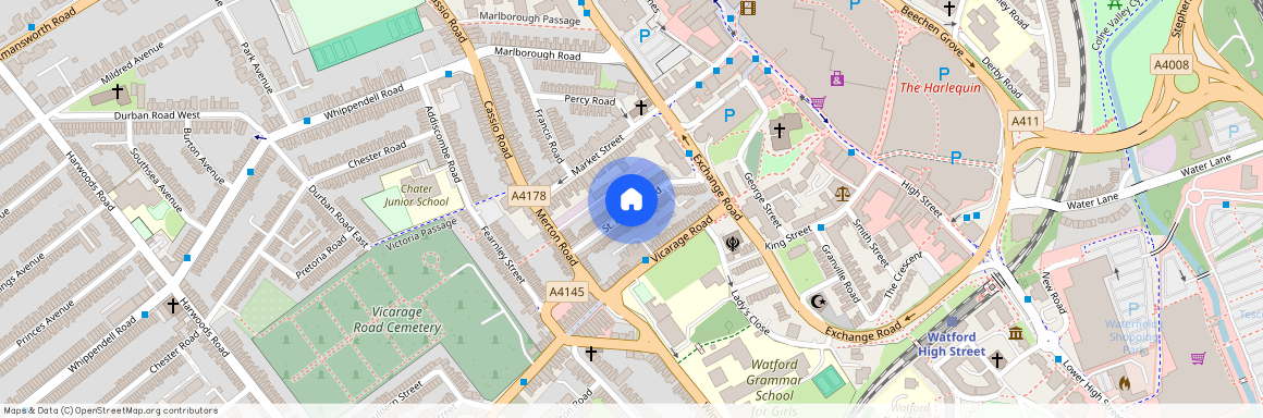 St. Marys Road, Watford, WD18