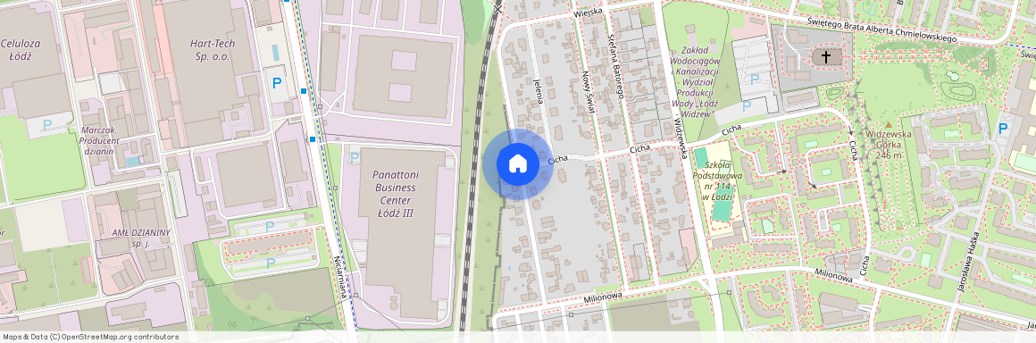 ul. Turza, Stary Widzew, Widzew, Łódź, łódzkie