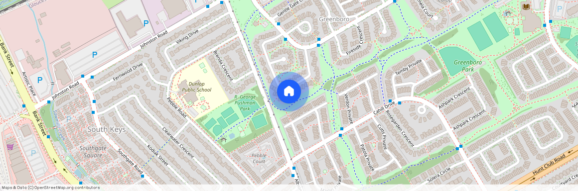 62 Greenboro Crescent Unit# B, Hunt Club - South Keys And Area