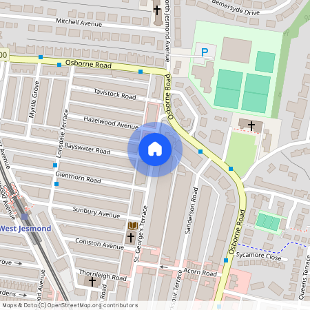 St Georges Terrace, Jesmond, Newcastle Upon Tyne NE2 2DP