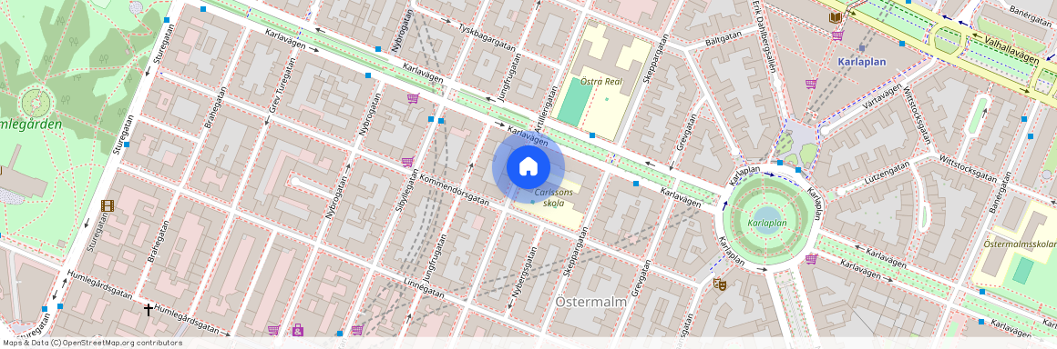 Artillerigatan, Stockholm