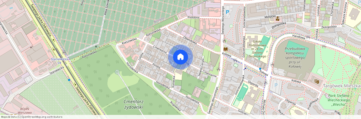 Warszawa, Targówek, Cmentarna