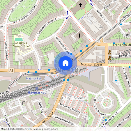 Duff Road, Haymarket, Edinburgh