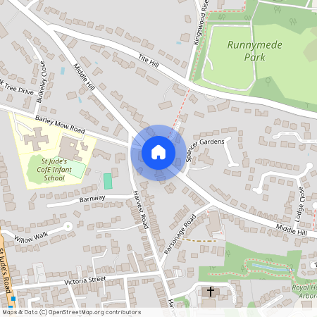 Lancaster Close, Off Middle Hill, Englefield Green