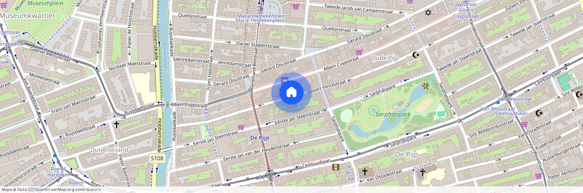 Oude Pijp, 1072 EM, Govert Flinckstraat, Amsterdam