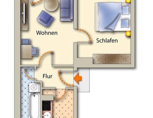 Eine Wohnung mit XXL-Balkon - Foto 1