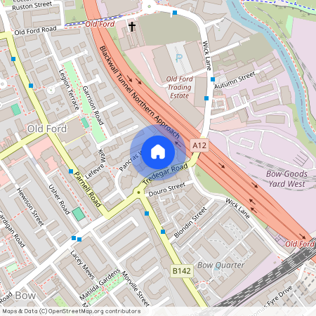 Katherine bell tower, Pancras Way, Bow E3