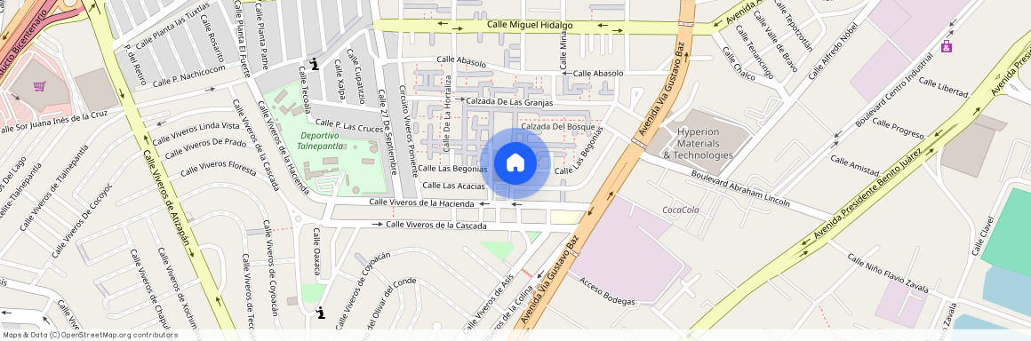 Calle Las Begonias, Hab. Electra, 54060 Tlalnepantla, MEX, Mexico